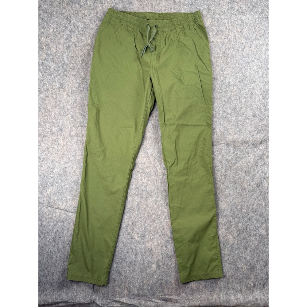 All In Motion Mens Olive Green Ripstop‎ Stretch Pants Elastic Waist Medium